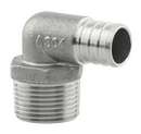 BOSHART 304 Stainless Steel PEX - MPT | 90 degree elbow adapter 3/4"