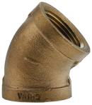 1/2" Brnze No Lead 45' Elbow - Pack of 50