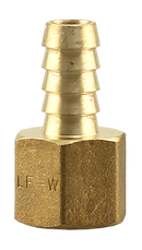 Nl Brass - 3/8"Barb X 3/8"Fpt Adapter - Pack of 25