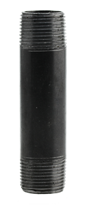 3/4" X 4" Nipple - Black - Pack of 25