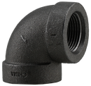 300lb 4" Elbow - Black - Pack of 2