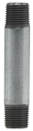 1/2" X 4" Nipple - Galvanized - Pack of 25