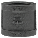 1-1/4" Coupling - Black - Pack of 32