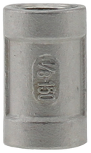 1/8" 304ss Coupling Iso4144 - Pack of 120