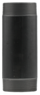 4" X 11" Nipple - Black - Pack of 4