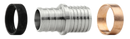1" 304ss Crimp Pex Transition Coupling Kit - F1807 - Pack of 25