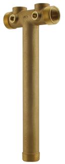No Lead 1-1/4" X 13" Cntr-End Solid Brass Tank Tee - Pack of 2