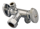 Nl 5/8"Cpx3/8"Cp-Dual Shutoff Multi Turn,Angle Supply Valve - Pack of 10
