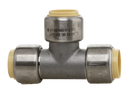 3/4" x 1/2" x 1/2" 304SS Pushfit Tee