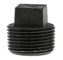 3/8" Solid Sq. Plug - Black - Pack of 45