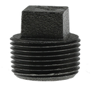 3/8" Solid Sq. Plug - Black - Pack of 45