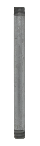 3/4" X 12" Nipple - Galvanized - Pack of 25