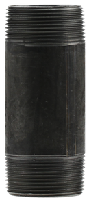 1-1/2" X 4-1/2" Nipple - Black - Pack of 25