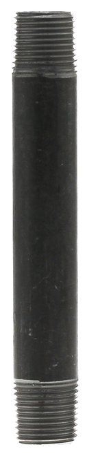1/2" X 5-1/2" Nipple - Black - Pack of 25