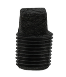 1/8" Sq. Plug - Black - Pack of 90