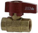 3/8" Comb. Handle Gas Ball Valve Red Handle - Pack of 10