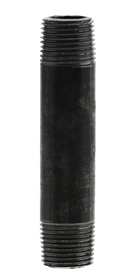 3/8" X 3" Nipple - Black - Pack of 25