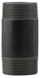 2-1/2" X 5-1/2" Nipple - Black - Pack of 18