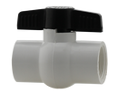 1 1/4" Fpt Pvc Ball Valve Epdm Seat - Epdm Stem O-Ring - Pack of 72