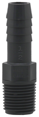 1/2"Mpt X Insert Adapter - Pvc - Pack of 10
