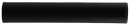 3" Black Std Tube