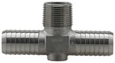 3/4"Mpt x Ins 304SS Hyd Tee