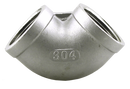 1/8" 304ss Elbow Iso4144 - Pack of 100