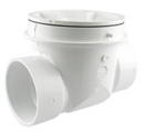 4" Pvc Backwater Valve- Socket - Pack of 2