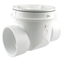 4" Pvc Backwater Valve- Socket - Pack of 2