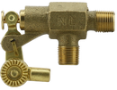 No Ld 3/4" Float Vlv - 1/4"-20 3/4"Mpt In X 3/4"Mpt Out - Pack of 10