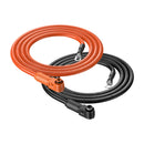 RICH SOLAR 4 Gauge (4AWG) Battery to Inverter Cable for ALPHA 5 PRO (Orange & Black) | Choose Length