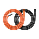RICH SOLAR 4 Gauge (4AWG) Battery to Inverter Cable for ALPHA 5 PRO (Orange & Black) | Choose Length