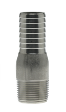 1/2" Mpt X 1/2" Ins. Zinc Plated Insert Adapter - Pack of 25