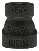 300lb 3/4" X 1/4" Coup - Black - Pack of 45
