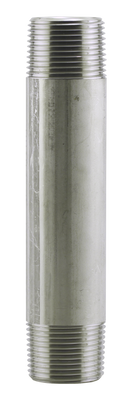 1" X 6" 304 Ss Nipple - Pack of 10