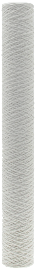 Bleached Cotton 20" 5 Micron 304 Stainless Steel Core - Pack of 15