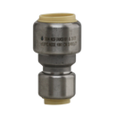 3/4" x 1/2" 304SS Pushfit Coupling