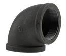 3" Elbow - Black - Pack of 10