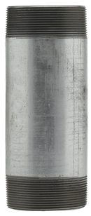 4" X 11" Nipple - Galvanized - Pack of 4