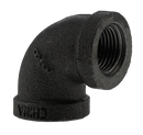 3/8" Elbow - Black - Pack of 45