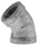 1/2" 45' Elbow - Galvanized - Pack of 50