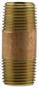 1/2" X 2" R Brass Nipple - Pack of 25