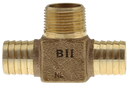 No Lead 3/4"Inx3/4"Inx3/4"Mpt Hydrant Tee - Pack of 10