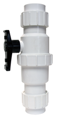 1.5"Pvc Quiet S.C.B.V. Sluxslu Slip Union X Slip Union - Pack of 6