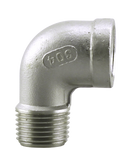 1/2" 304ss Str Elbow Iso4144 - Pack of 60