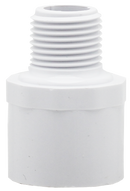 1/2" X 3/4" Mipt X Slip Male Adapter Reducer - Sched 40 Pvc - Pack of 10