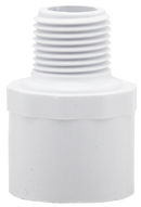 3/4" X 1/2" Mipt X Slip Red Male Adapter - Sched 40 Pvc - Pack of 10