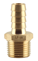 Nl Brass - 1/2"Barb X 1/2"Mpt Adapter - Pack of 25