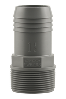 1-1/2" Adapter - Poly - Pack of 5