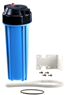 10" Std Slim Blue Housing Kit 3/4" Npt C/W Bracket & Wrench - Pack of 15